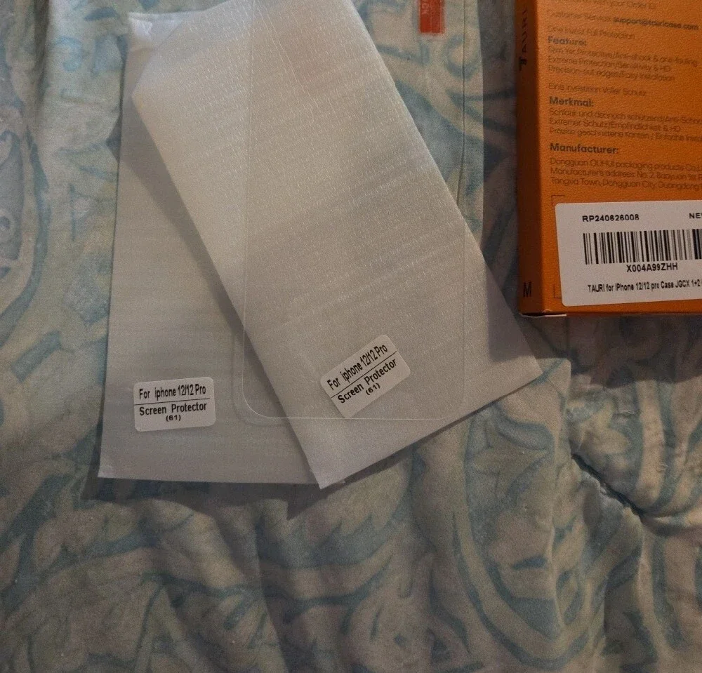 TAURI 2 Iphone 12/12 Pro Screen Protectors